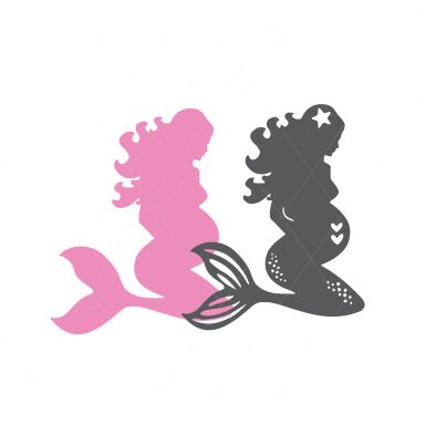 Free Free 261 Pregnant Mermaid Svg SVG PNG EPS DXF File