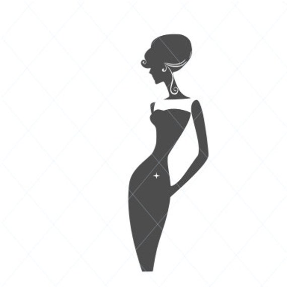 Download Beautiful Woman Sexy Pose Fashion Svg Classy Woman Uptown Etsy