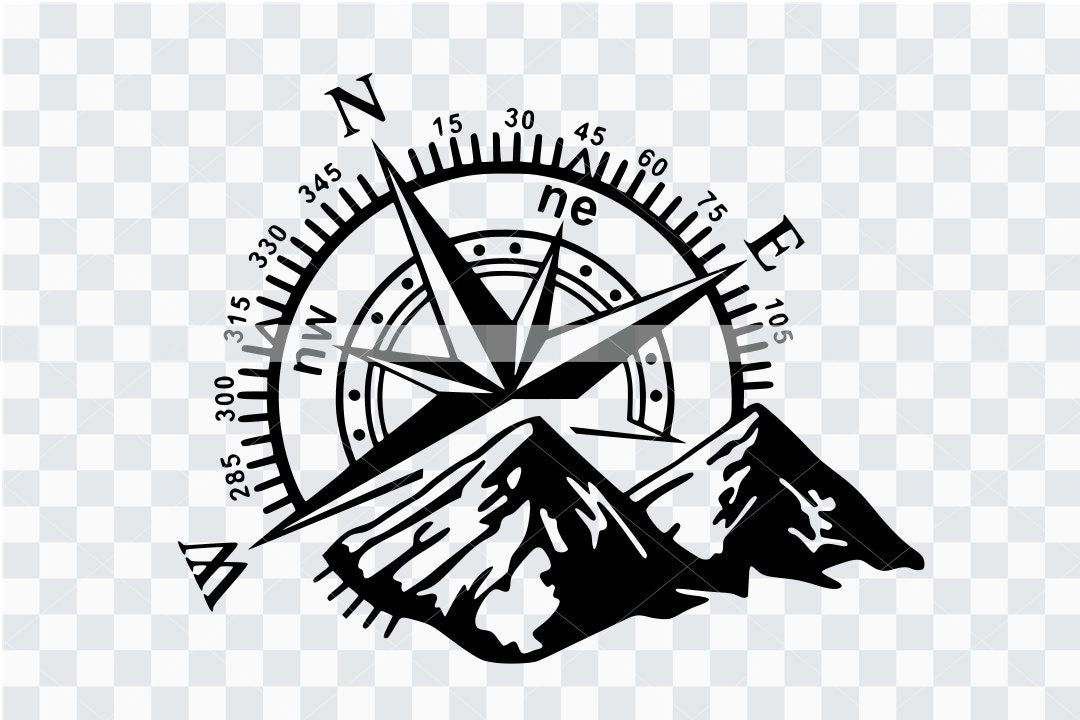Free Free 234 Mountain Compass Svg SVG PNG EPS DXF File