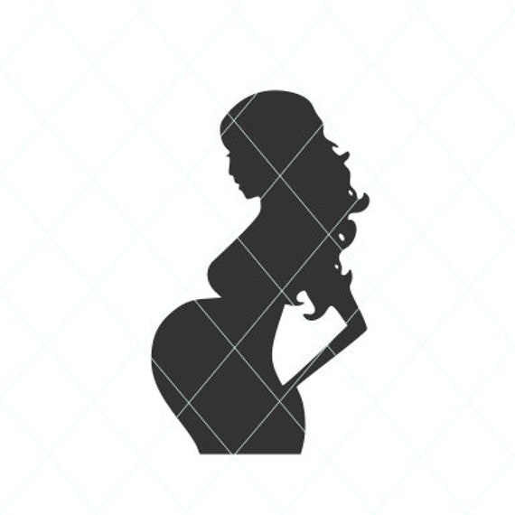 Download Pregnant Woman Svg Mom And Baby Cut File Mom And Baby Etsy