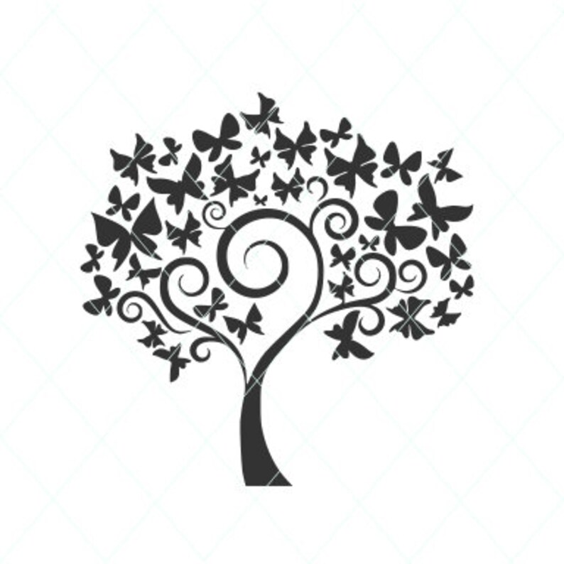 Free Free 288 Butterfly Tree Svg SVG PNG EPS DXF File