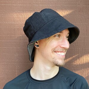 Wide Brim Bucket Hat
