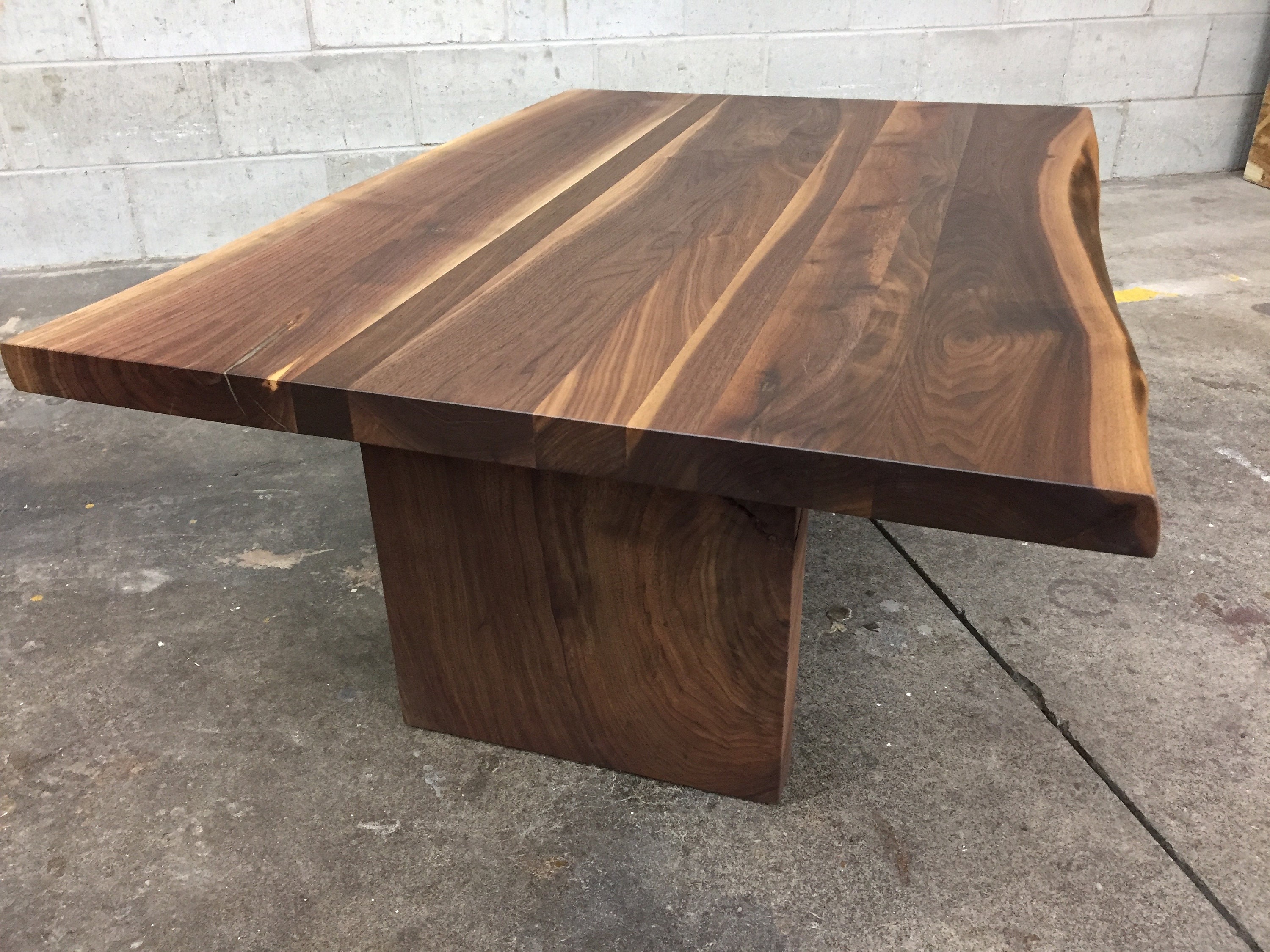 Live Edge Black Walnut Coffee Table Etsy