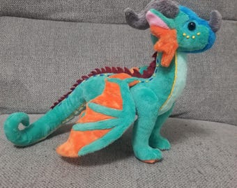 Medium WoF Glory Rainwing Dragon Plush