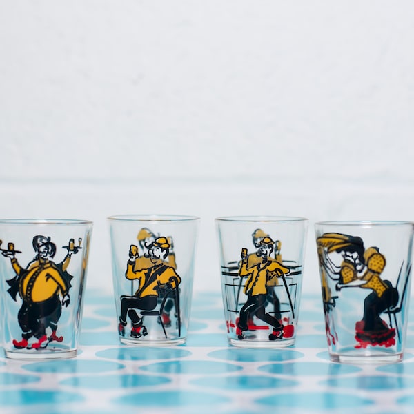 Antique Shot Glasses Etsy