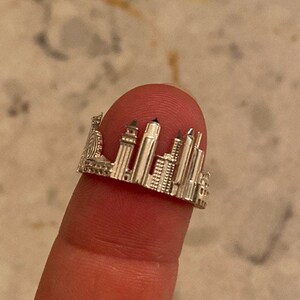 Seattle - Skyline Cityscape Ring - Statement Ring - Rings for Women-Anniversary Gift -Mothers Day-City Ring-Gift Idea-Fancy Ring-City Ring