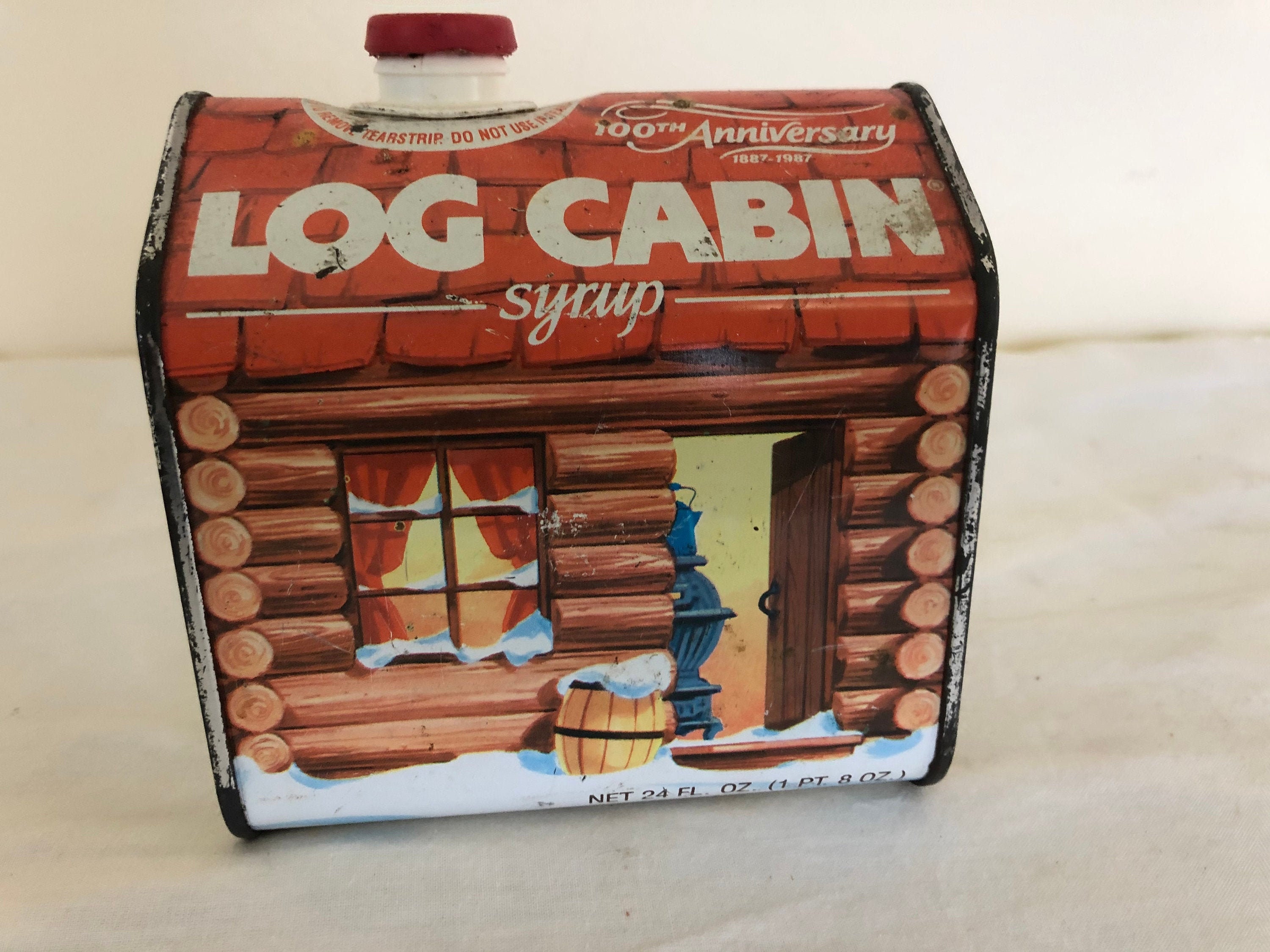 Old Tin Log Cabin 
