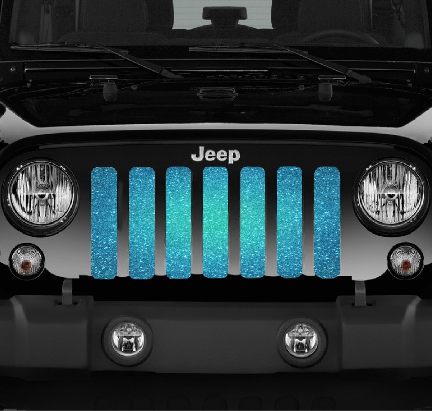 Teal Fleck Grille Insert for Jt Jl Jlu Jk Jku Tj Lj Yj - Etsy