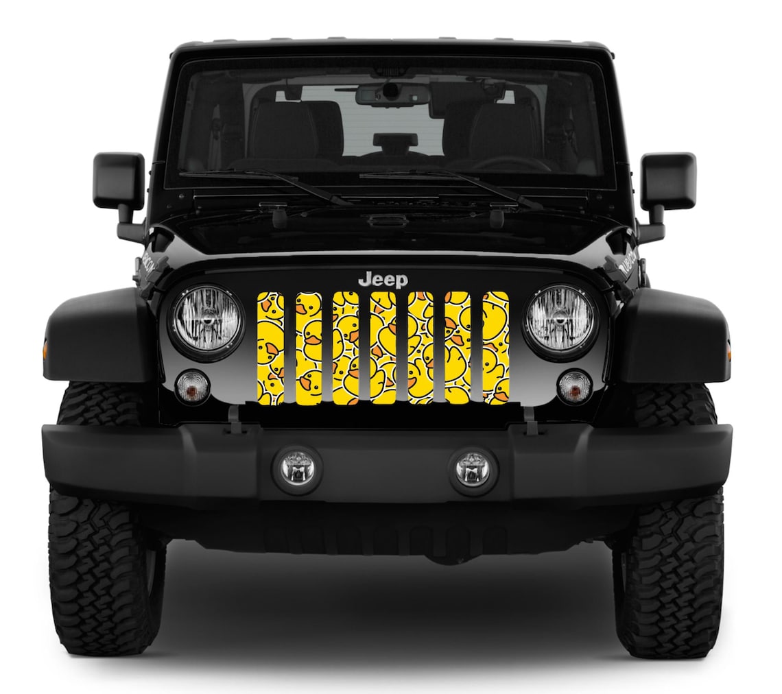 Rubber Duck Jeep Grille Insert Wrangler Y Jt Jl Jlu Jk Etsy
