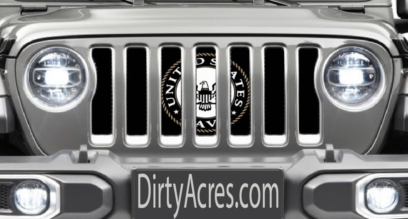 USN Navy Bronze Jeep Grille Insert Jl/Jlu Jt Jk Jku Tj Etsy