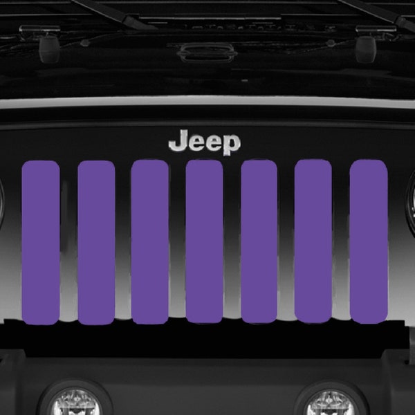 Jeep Wrangler Purple Grille Insert Etsy