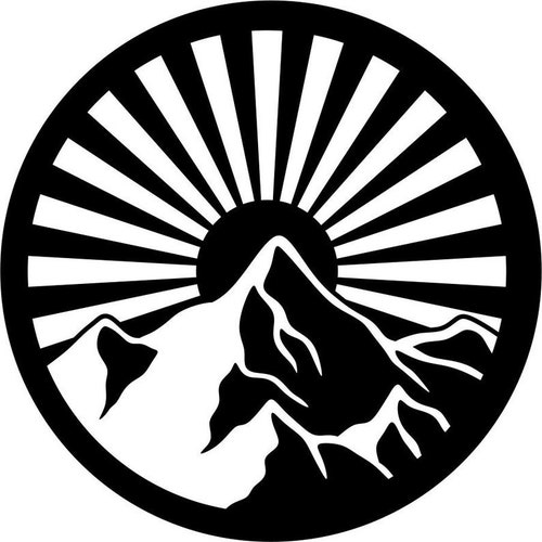 Sunrays On The Mountain Black Rim Spare Tire Cover for Gladiator, Wrangler, Jt, Jl, Jlu, shops Jk, Jku, Tj, Lj, Cj, Yj, Rv, Renegade, etc