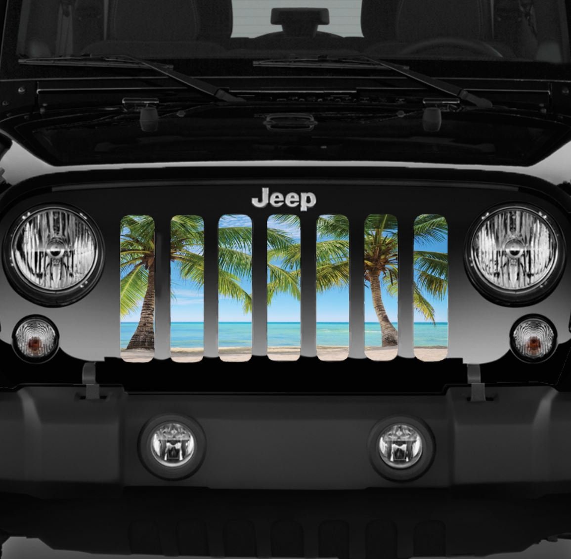 Beach Life Grille Insert for Jt Jl Jlu Jk Jku Tj Lj Yj - Etsy