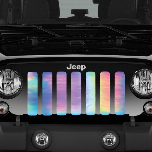 Jeep Wrangler Purple Grille Insert Etsy