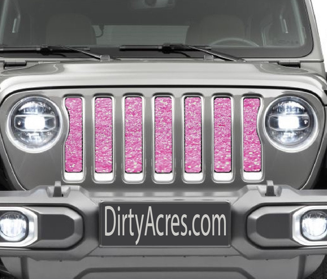 Baby Pink Storm Print Grille Insert for Jt Jl Jlu Jk Jku - Etsy