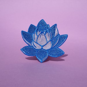 Patches for jacket, Patches for jackets, Embroidered patch, Sew on patch, Patch for jacket, Patch, Patches, Flower, Lotus, Lotus Flower