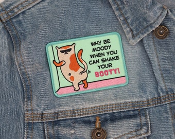 Patches for jackets, Patches for jacket, Patch for jacket, Patch for jackets, Patch, Patches, Funny patch, Animal patch, Cat patch, Booty