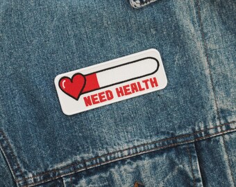 Patchs pour vestes, patch brodé, patch à coudre, patch pour veste, patch, patchs, patchs à coudre, drôle, patch amusant, besoin de santé