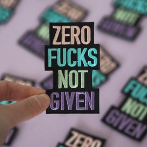 Märken för jackor, Märken för jackor, Märken för jacka, Märke, Märken, Broderad märke, Noll knullar märke, Noll knullar inte given