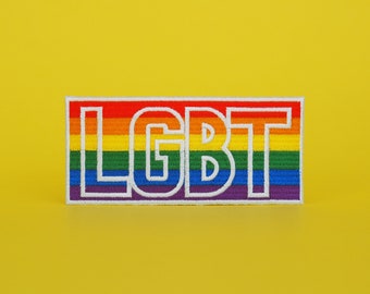 Patches for jackets, Patch for jackets, Iron on patches, Sew on patch, Patch for jacket, Patch, Patches,  Rainbow, Rainbow colors, LGBT