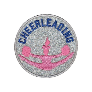 Patch de pom-pom girl, Patchs pour vestes, Patch pour vestes, Patch pour veste, Patch, Patchs, Patchs brodés, Patch scintillant