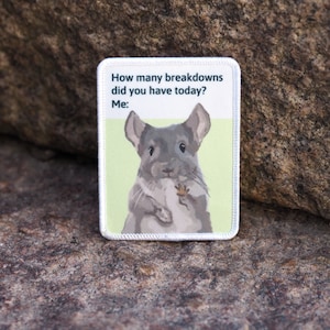 Patches for jackets, Patch for jacket, Patch, Patches, Meme, Meme patch, Fun patch, Fun, Animal patch, Animal, Breakdown patch, Breakdown