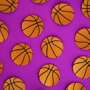 Basketballspieler-Aufnäher – Bestickt, Zum Aufbügeln Oder Nähen, Für Kleidung, Taschen & Mehr