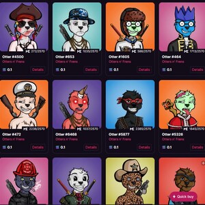 Karikatyrer i NFT-stil. Jag skapar en unik NFT-kollektion för ditt projekt. Designa en anpassad NFT och rita din NFT-seriefigur. bild 9