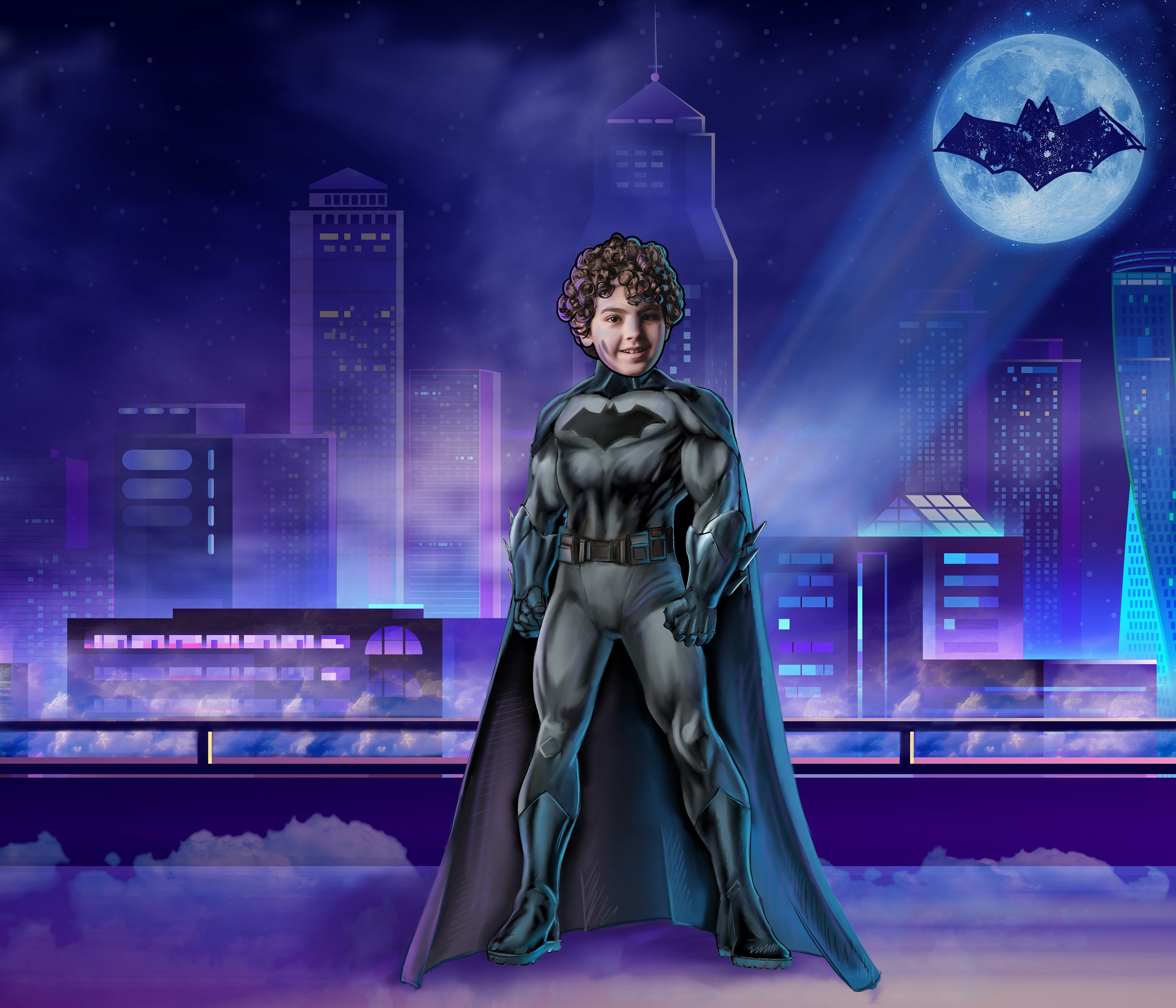 Custom Animated Comic Character Make Yourself Super Hero - Etsy Australia