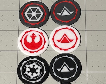 Star Wars Legion Order Activation tokens. Choose any colors! Buy for quantity you need!
