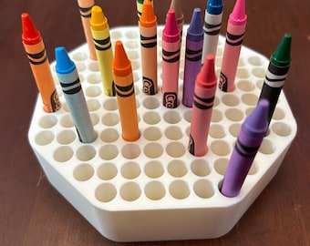 Crayon Holder! Paint brushes! Organize! Kids! Colored Pencils and markers! Great for desk! Artists, restaurant tables! Pick your color!