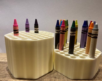 Paint Brush, Crayon Holder Mini! Organize! Kids! Colored Pencils and markers! Great for desk! Artists, restaurant tables! Pick your color!