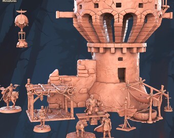 Ladyhawke movie fantasy themed minis! Dungeons and Dragons or for any game! 32mm! High Quality professional miniatures!