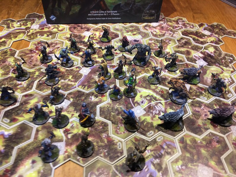 lord of the rings journeys in middle earth miniatures