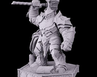 War Golem mini! Dungeons and Dragons or for any game! 32mm! High Quality professional miniatures!