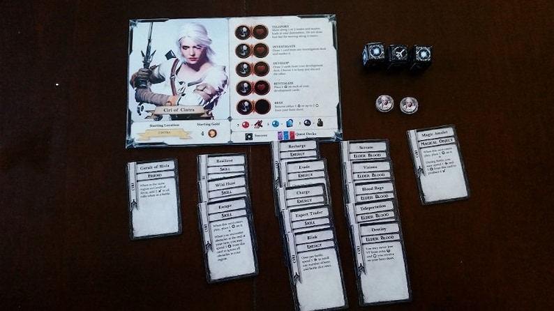 Witcher Adventure Game-Ciri Character setCustom Files image 1