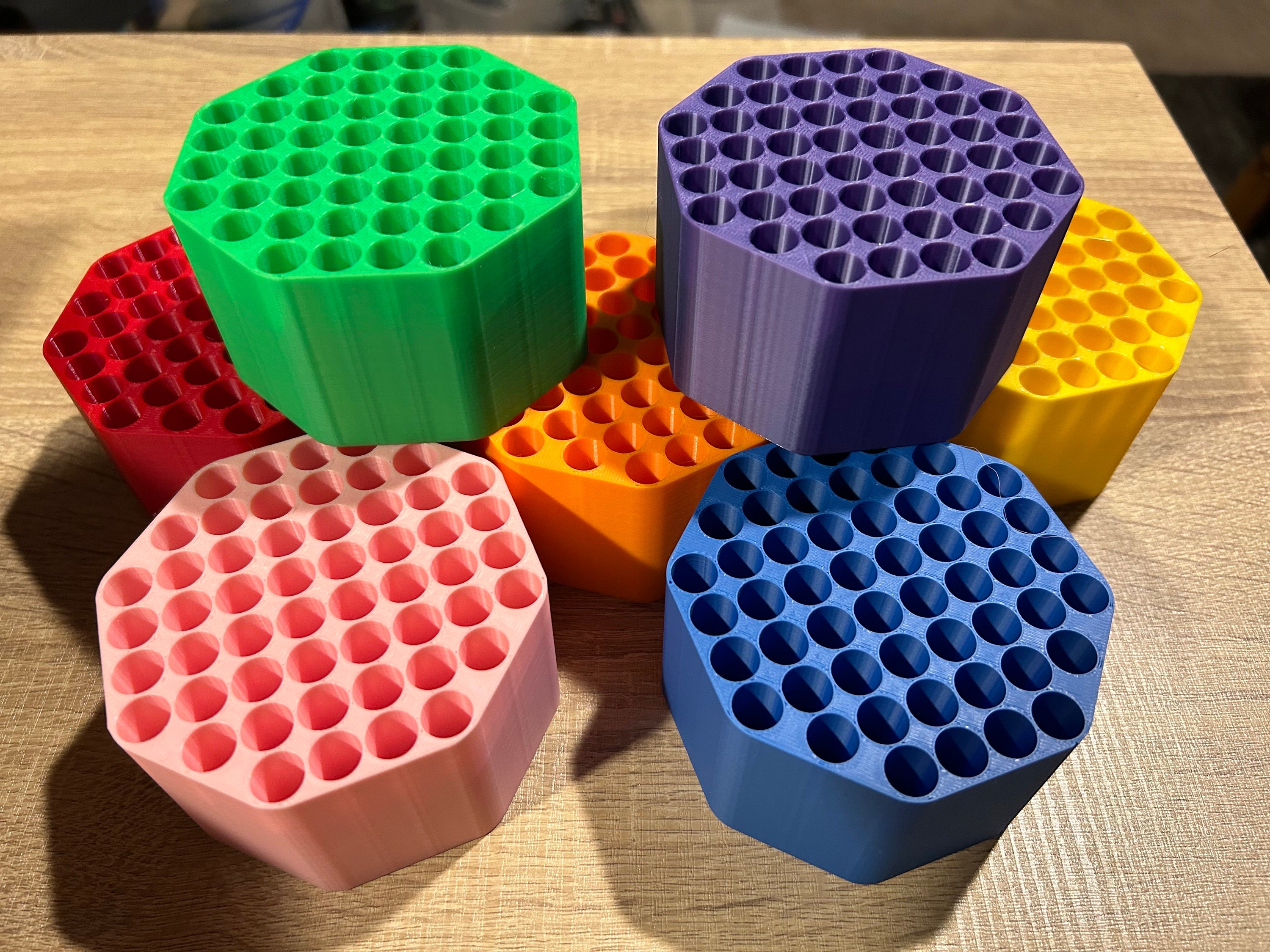 Multipurpose artist holder! Rainbow Pack! Paint Brush Holder!…