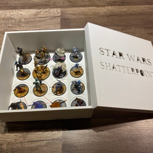Star Wars Shatterpoint 16-Figure Storage Box Solution