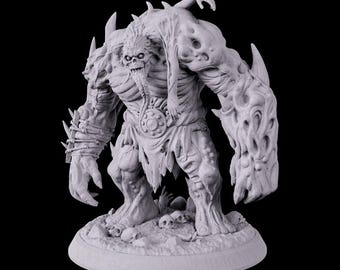 Flesh Golem mini! Dungeons and Dragons or for any game! 32mm! High Quality professional miniatures!