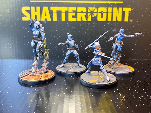 Star Wars Shatterpoint: Paura E Morti - MINIATURE DIPINTE SU COMMISSIONE - Foto 2