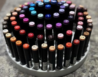 OLO Marker holder with 98 holes! Organize with 5/8 inch holes! Great for artist desks and tables! Pick your color!