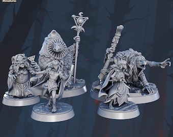 The Dark Crystal movie fantasy themed minis! Dungeons and Dragons or for any game! 32mm! High Quality professional miniatures!