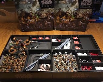 Star Wars Legion - Modulares Aufbewahrungssystem(16 Verschiedene Kästen!)