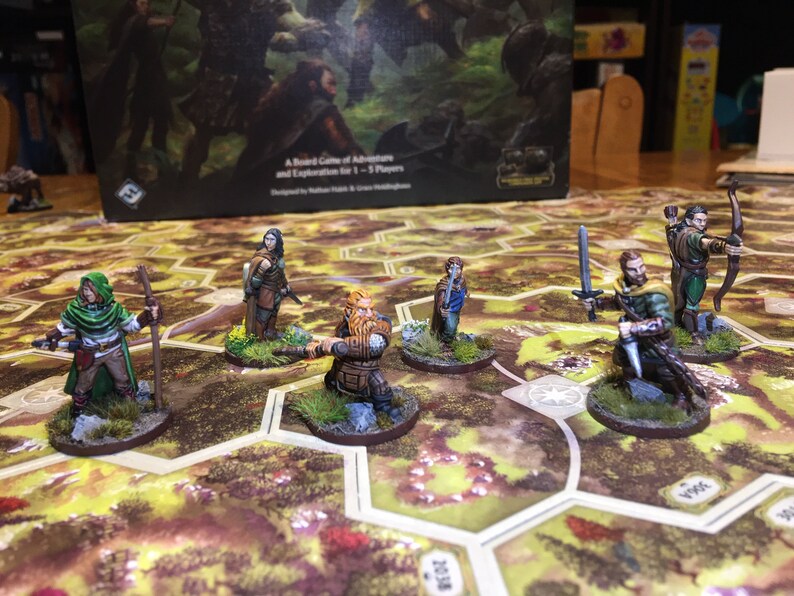 lord of the rings journeys in middle earth miniatures