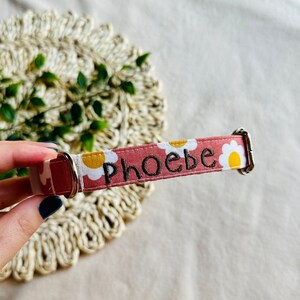 Floral Embroidered Collar Collection - Ivory Pink Footie + Bonnet