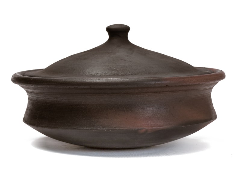 Unglazed Clay Pot/ Curry Pot Curry Pot Healthy Cooking Organic Etsy