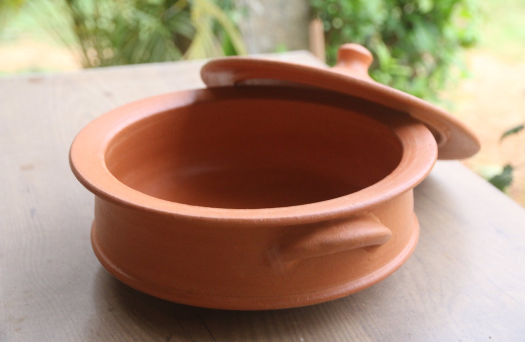 Unglazed Pot/clay Cooking Bowl Cook and Serve Ware Etsy