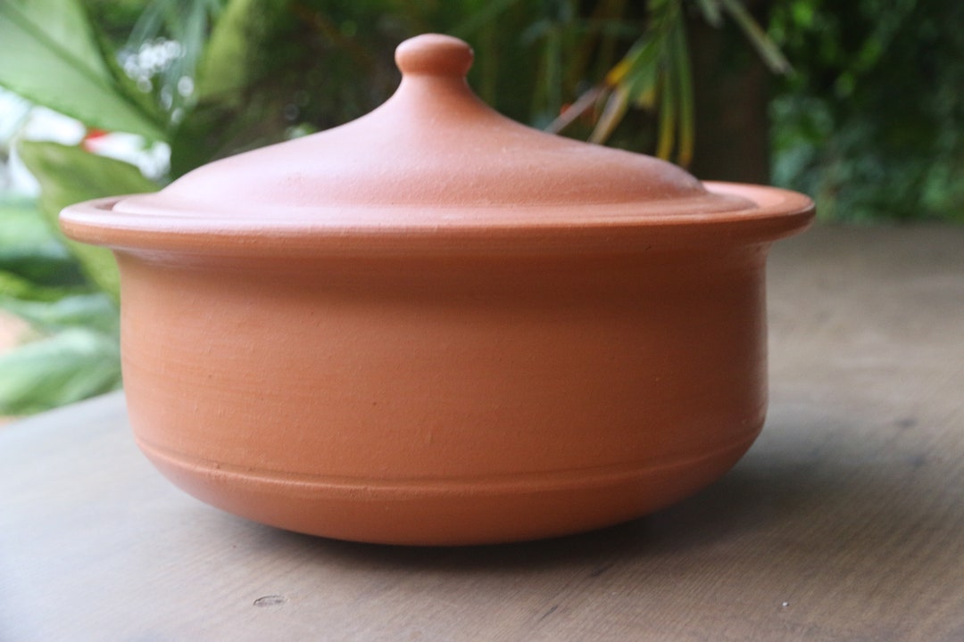 Unglazed Cooking Pot /curry Pot Curd Setting Pot Clay Pot Mud Pot