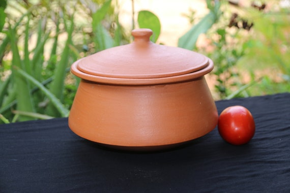 Olla de barro sin esmaltar / Utensilios de cocina de arcilla y - Etsy México