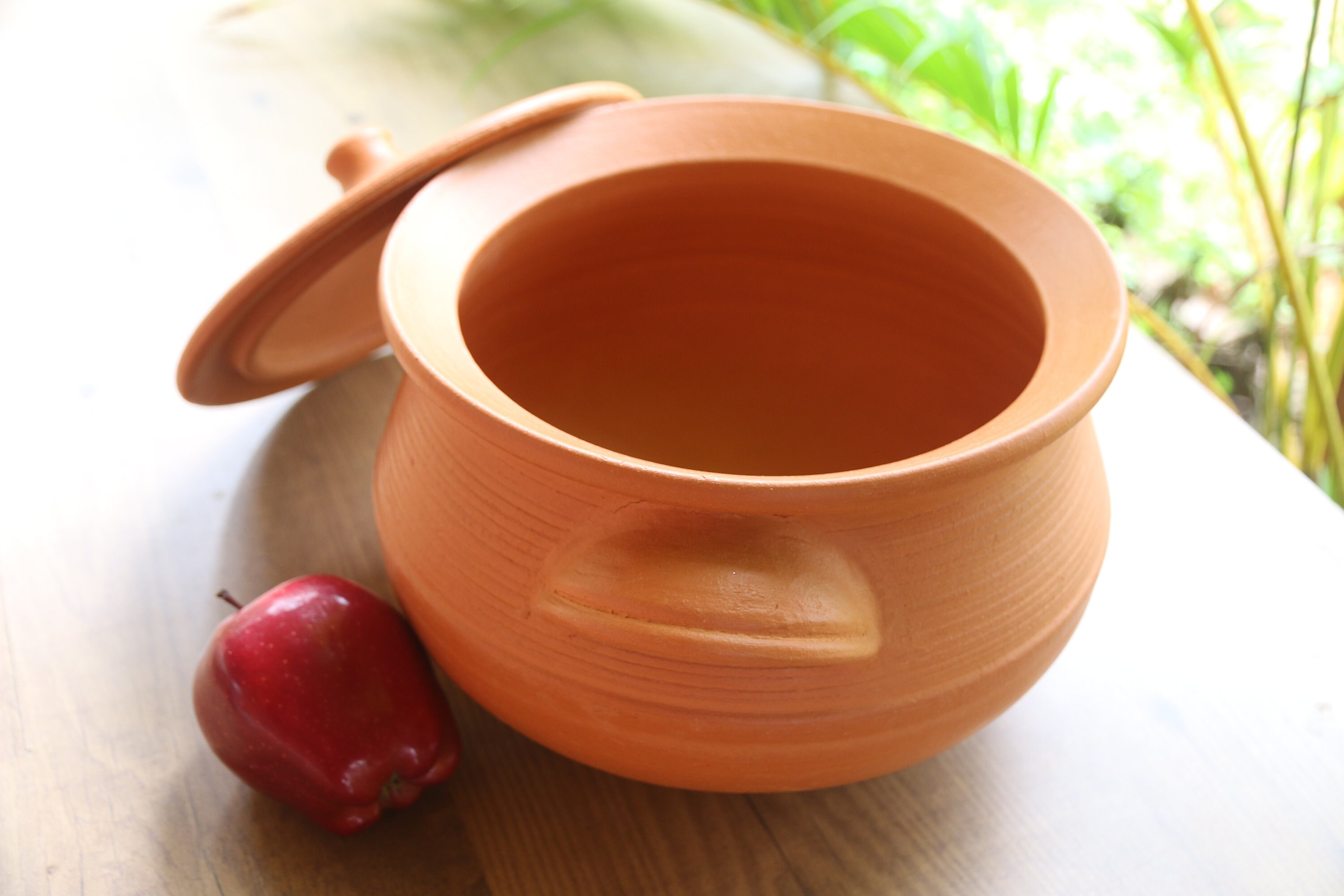 Clay cooking bowl healthy cooking organic cooking terracotta Etsy